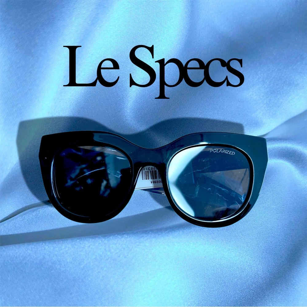 Polarized Le Spec Air Heart Black Sunglasses
